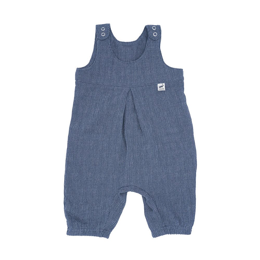 Overall GOTS BABY BOY-Overall, 3/4 Länge, Musselinstoff