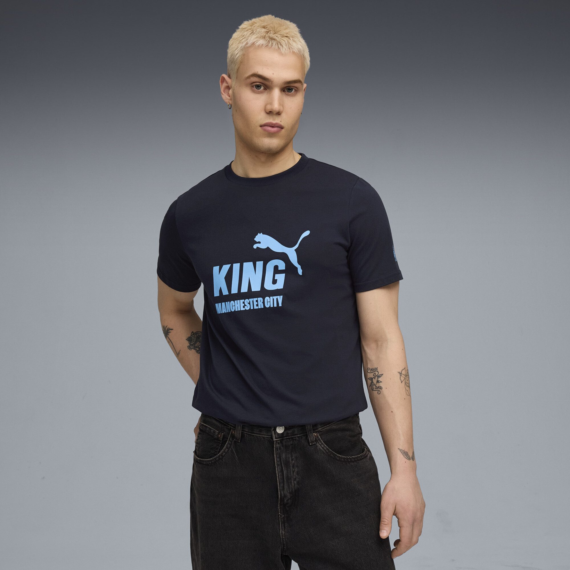 PUMA T-Shirt Manchester City KING Logo günstig online kaufen