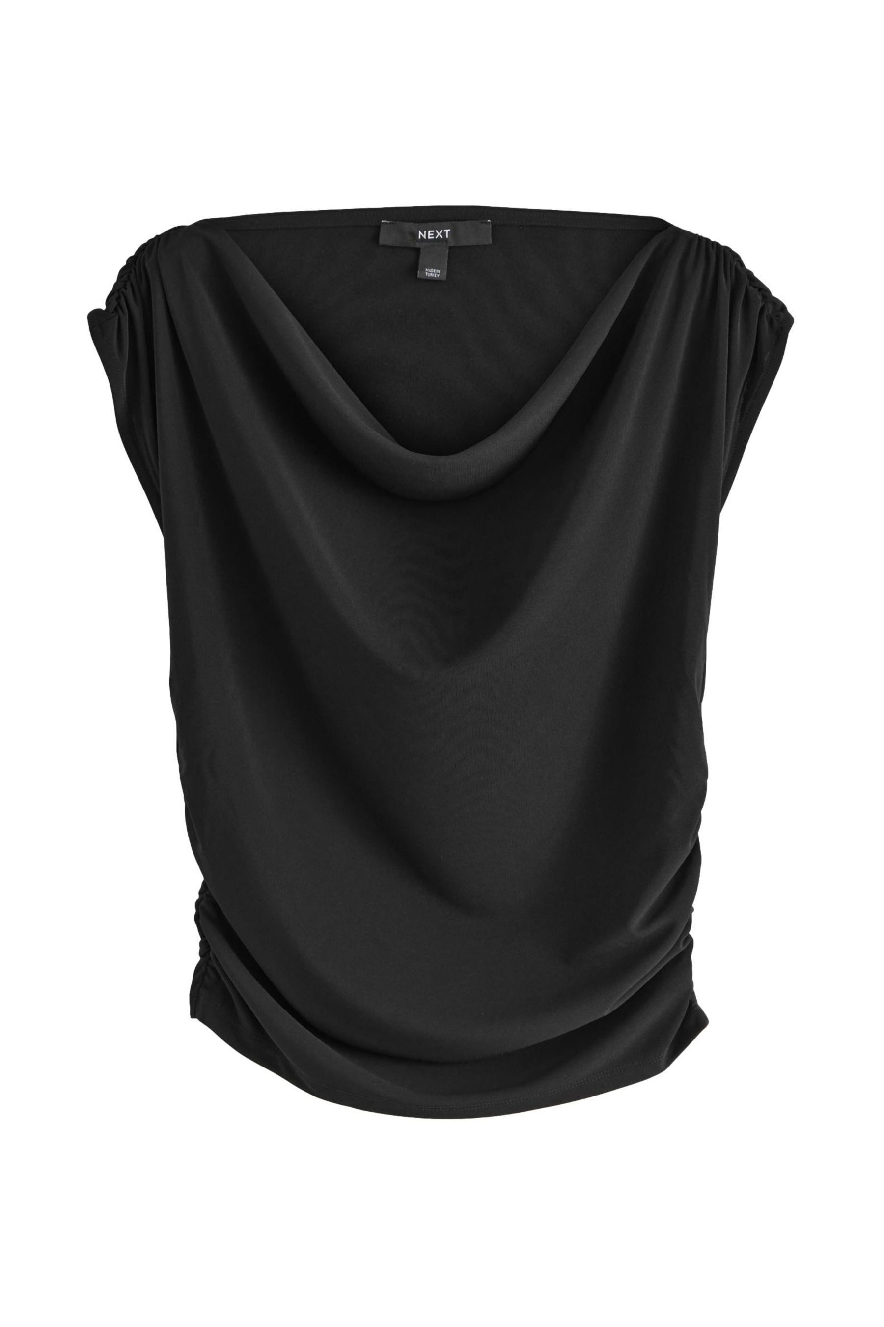Next Shirttop Ärmelloses, drapiertes Oberteil (1-tlg)