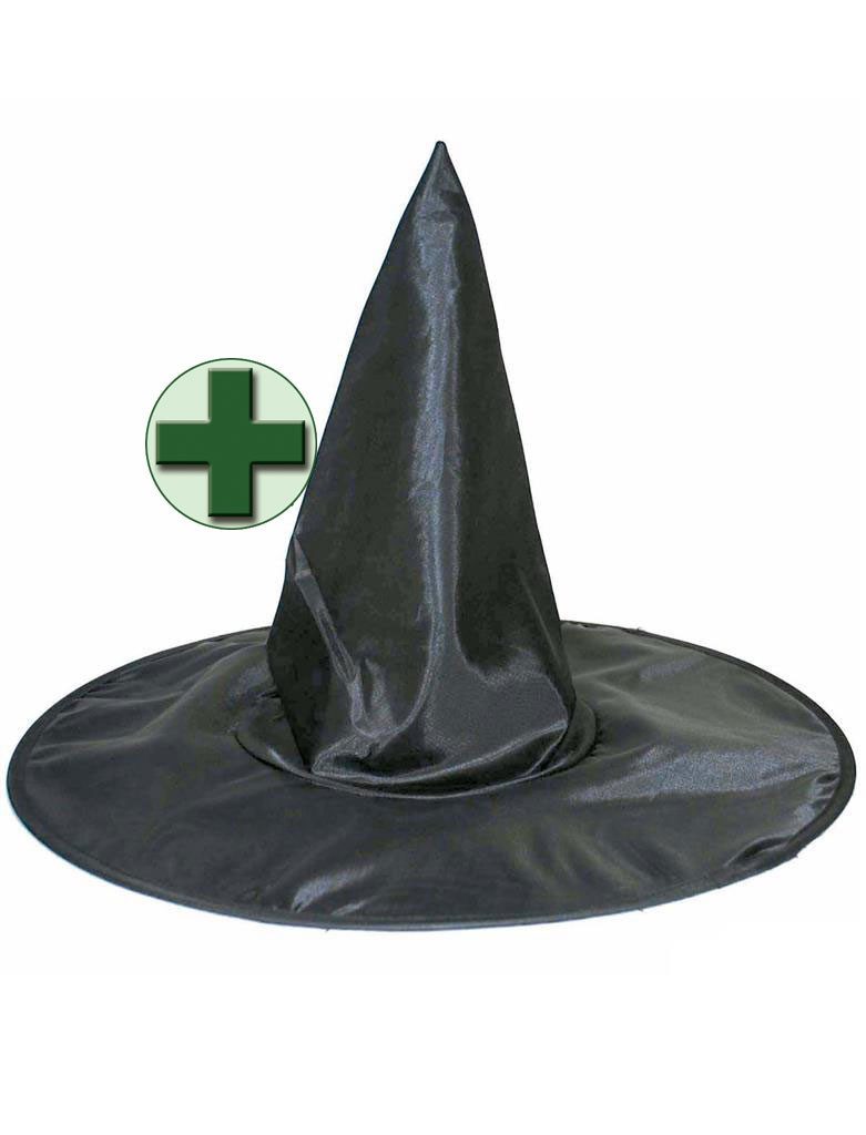 Karneval-Klamotten Hexen-Kostüm Damen mit Überrock Spinnenwebenmuster mit Hexenhut, Halloweenkostüm Frauenkostüm schwarze Hexe langes Hexenkleid