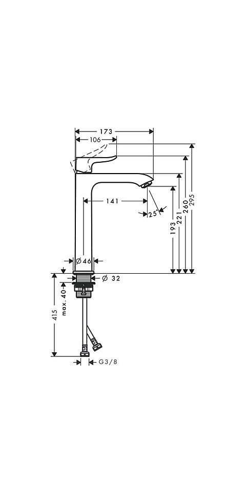 Thumbnail - hansgrohe Waschtischarmatur