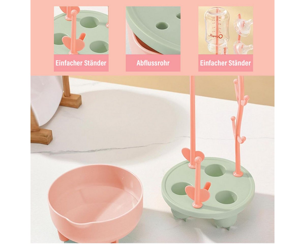 Thumbnail - ZEUOPQ Reinigungsbürste Flaschenbürste Baby Set, 7 in 1 Babyflaschenbürsten-Set, (Silikon Flaschenbürsten, Saugerbürsten...