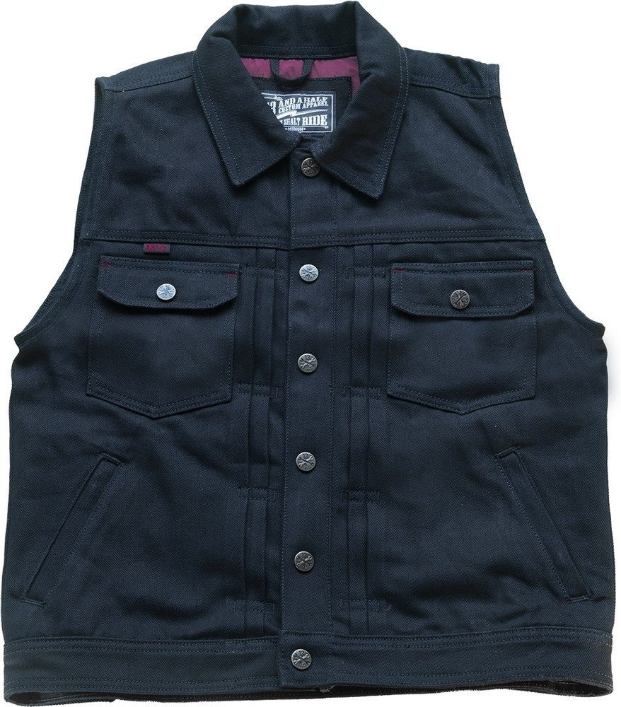 13 1/2 Sweatweste Rain Splitter Denim Vest