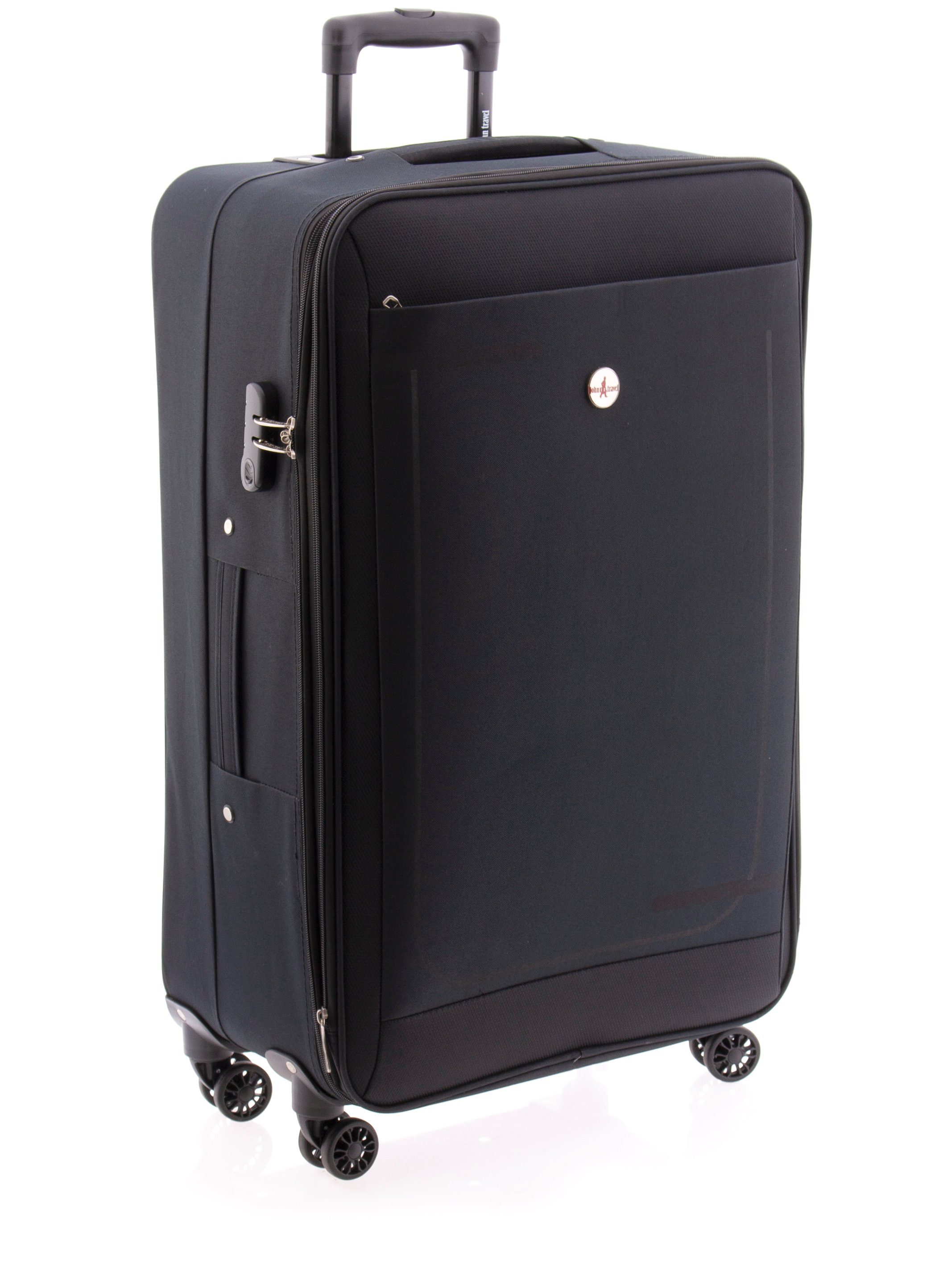 John Travel Weichgepäck-Trolley XL - 4 Rollen, 78 cm - 94/104 Liter, 3,6 kg günstig online kaufen