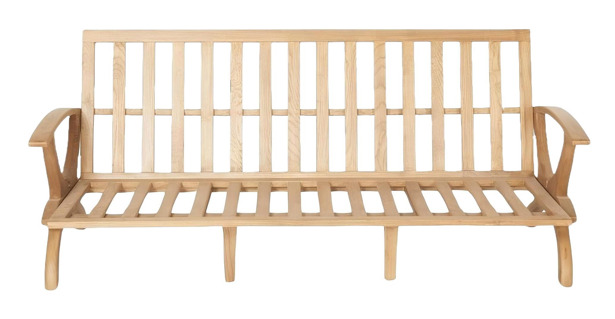 Xlmoebel Bank Holzbank für den Außenbereich mit bequemer Sitzfläche (Bank), Hergestellt in Europa