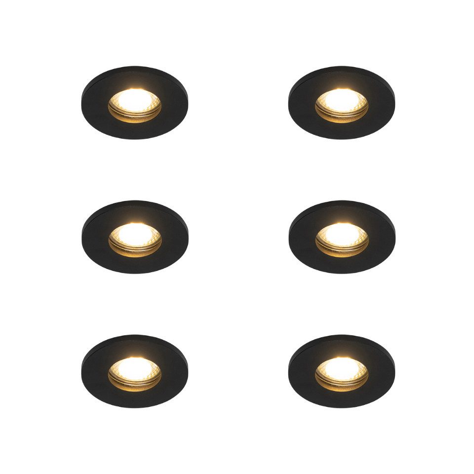 Qazqa LED Einbaustrahler 102822, ohne Leuchtmittel, Warmweiß