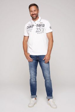 CAMP DAVID Poloshirt aus Bio-Baumwolle