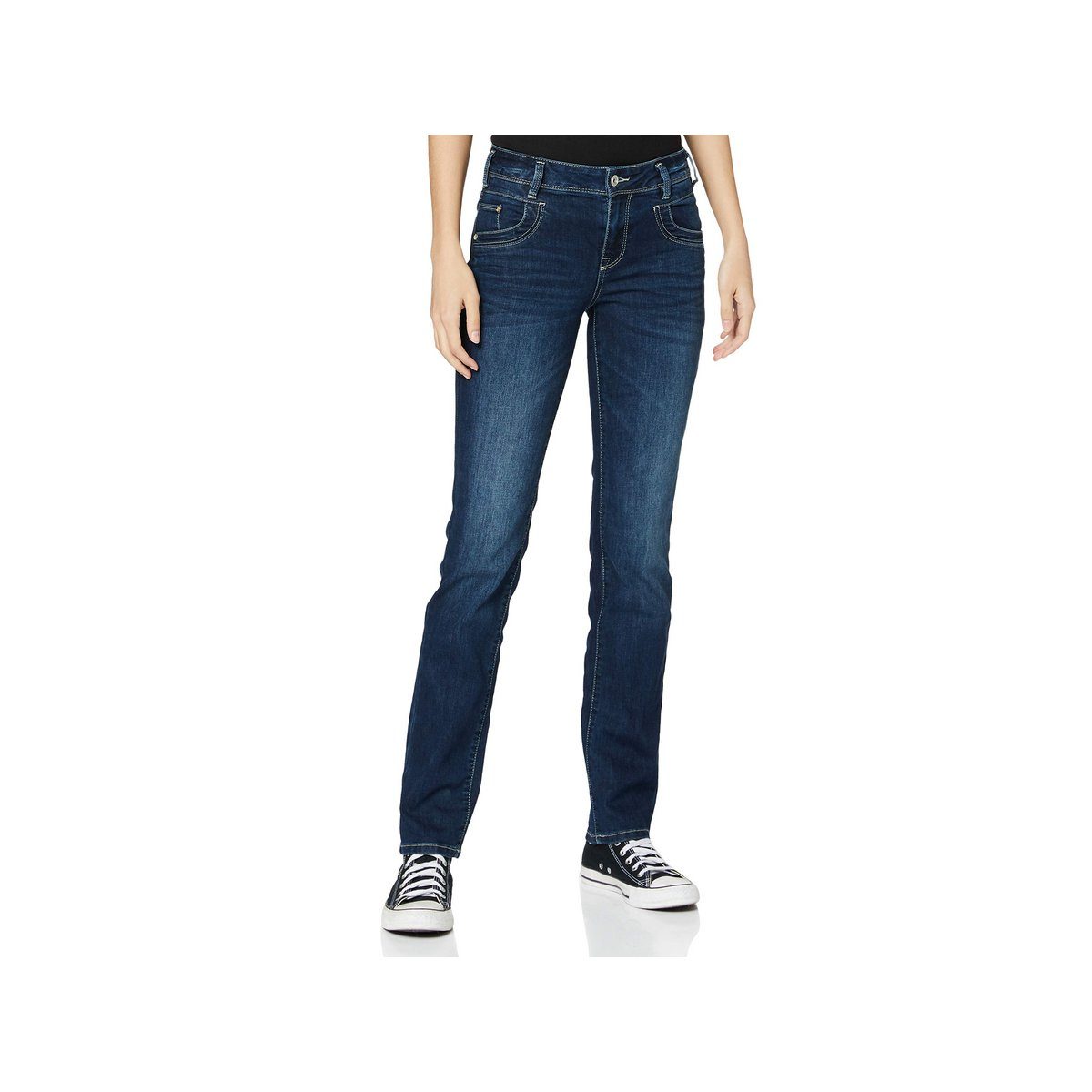 TOM TAILOR 5-Pocket-Jeans Jeans_straightlegjeans für Damen günstig online kaufen