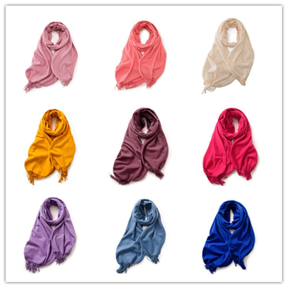 Modeschal Damen Geschenk für Damen Poncho Schal,kuschelweich,Winter in Stil, verschiedenen white Halstuch Frauen Schal Qualität,Neuer XDeer Farben
