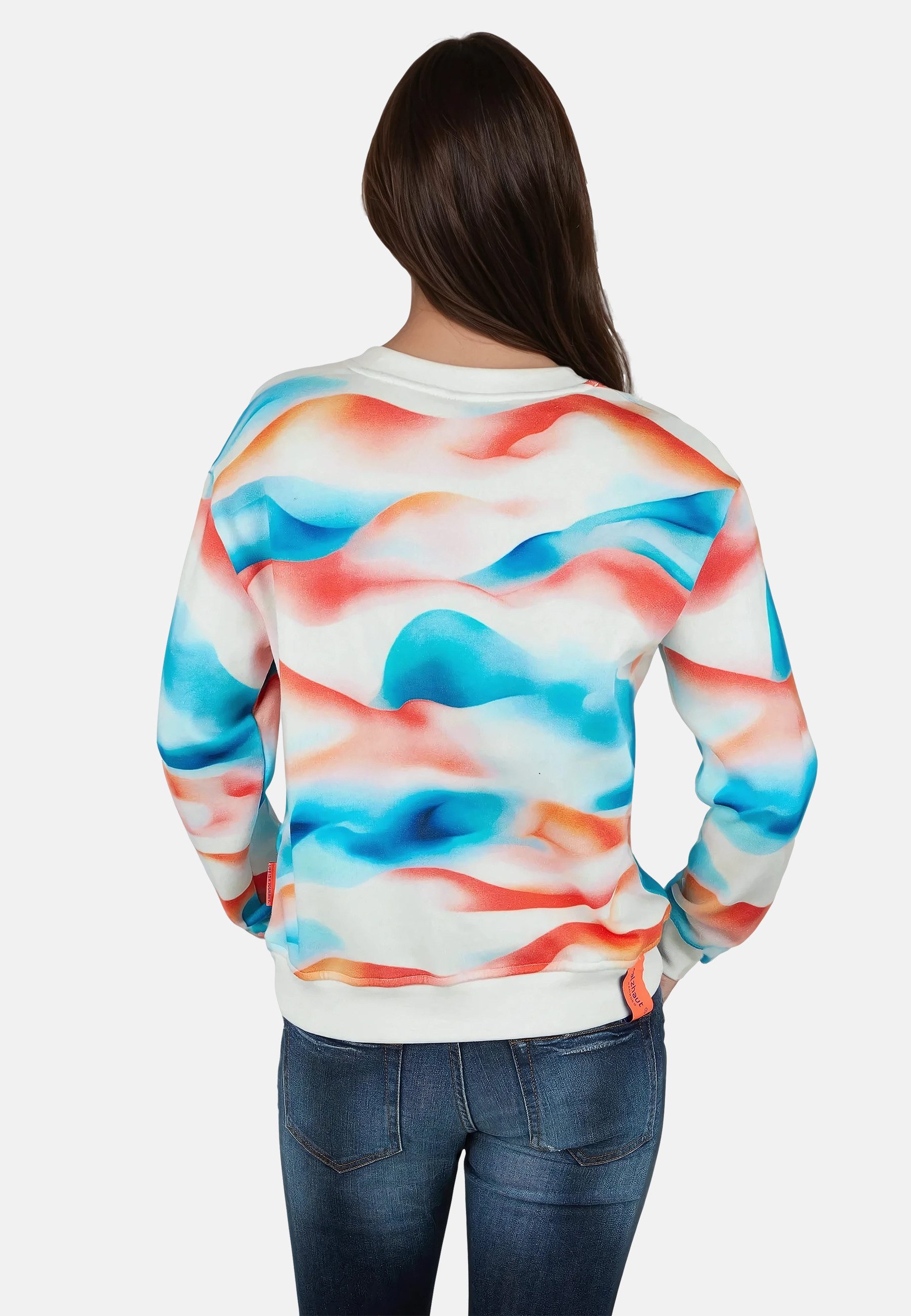 salzhaut Longpullover TANG Damen Relaxed-Fit salzhaut – nordisch frisch, lässig und frech für jeden Tag! – Bild 5 von 5