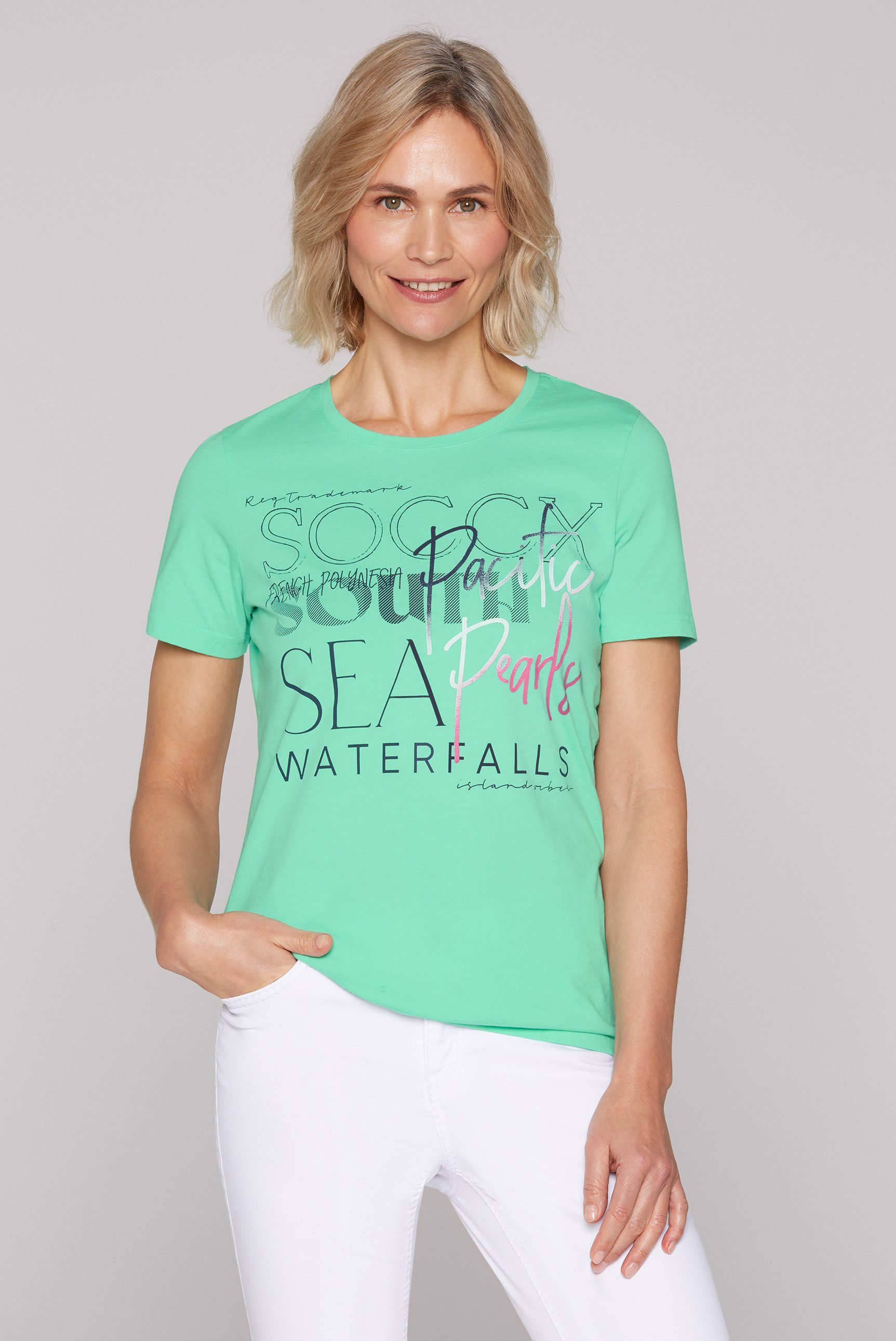 SOCCX Rundhalsshirt, aus Baumwolle günstig online kaufen