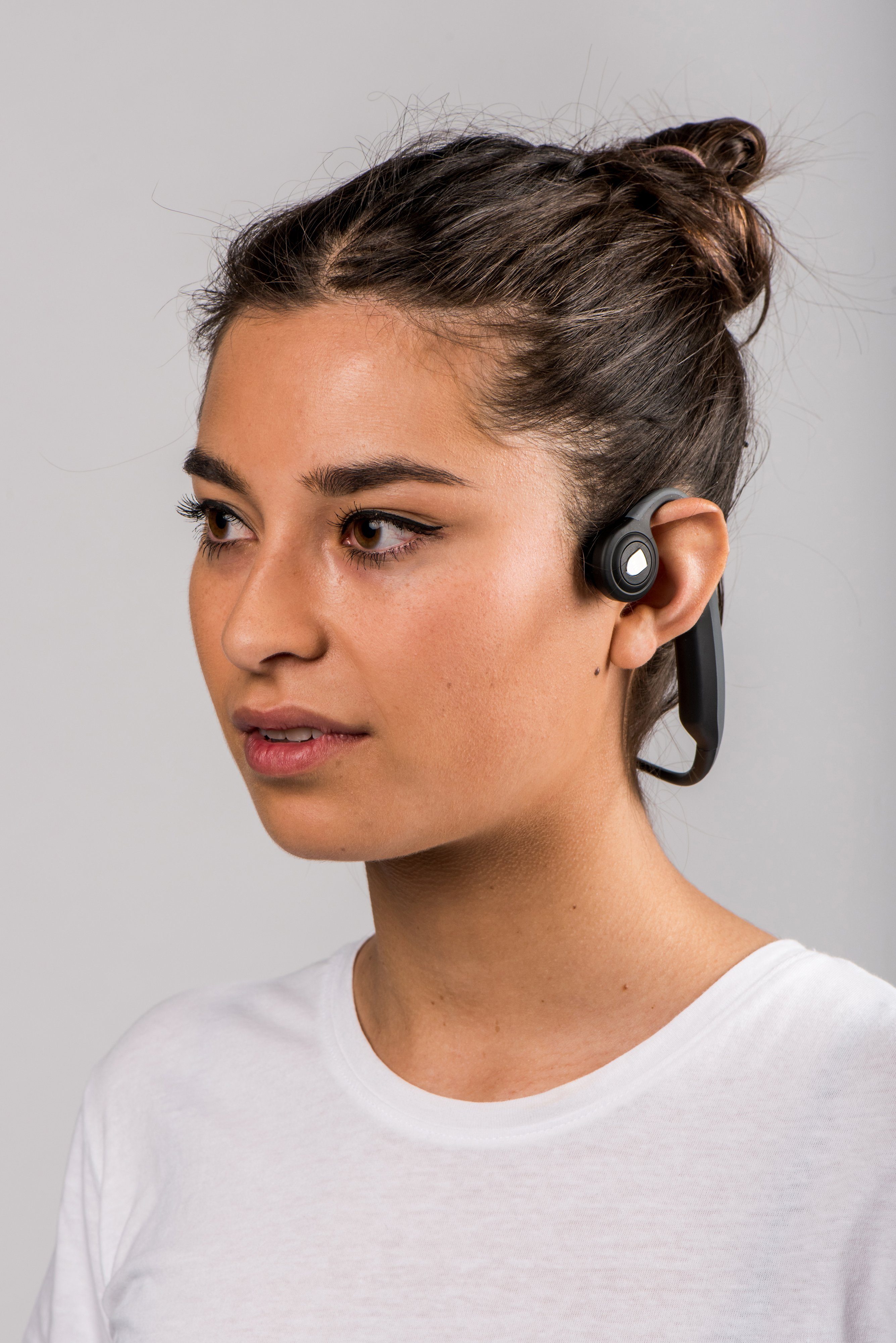Lenco Bluetooth) Bluetooth-Kopfhörer (Freisprechfunktion, HBC-200GY