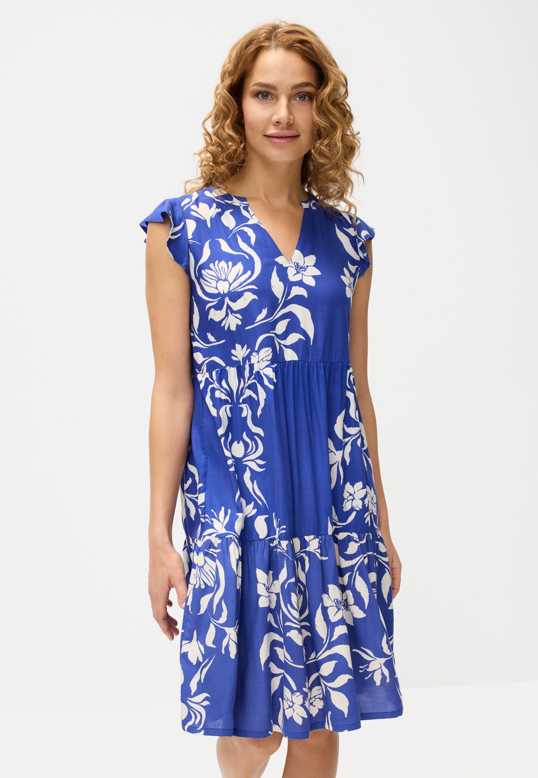 LASCANA Sommerkleid mit Volants günstig online kaufen