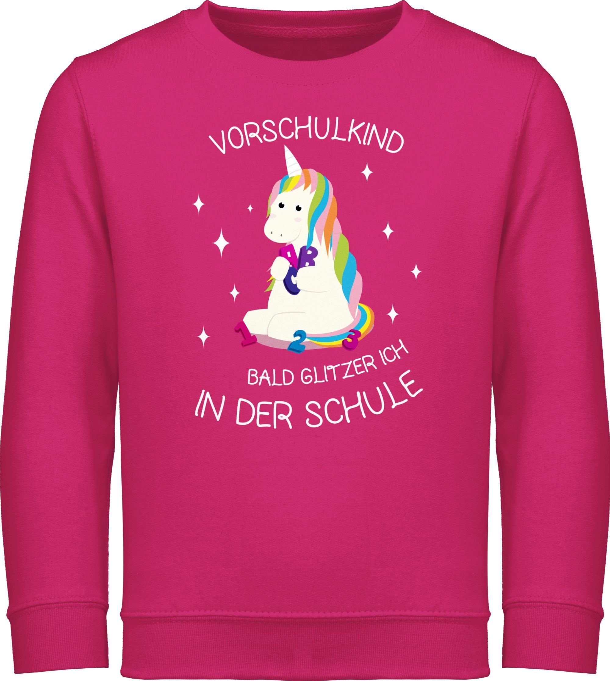 Sweatshirt Vorschul-Kind Einhorn