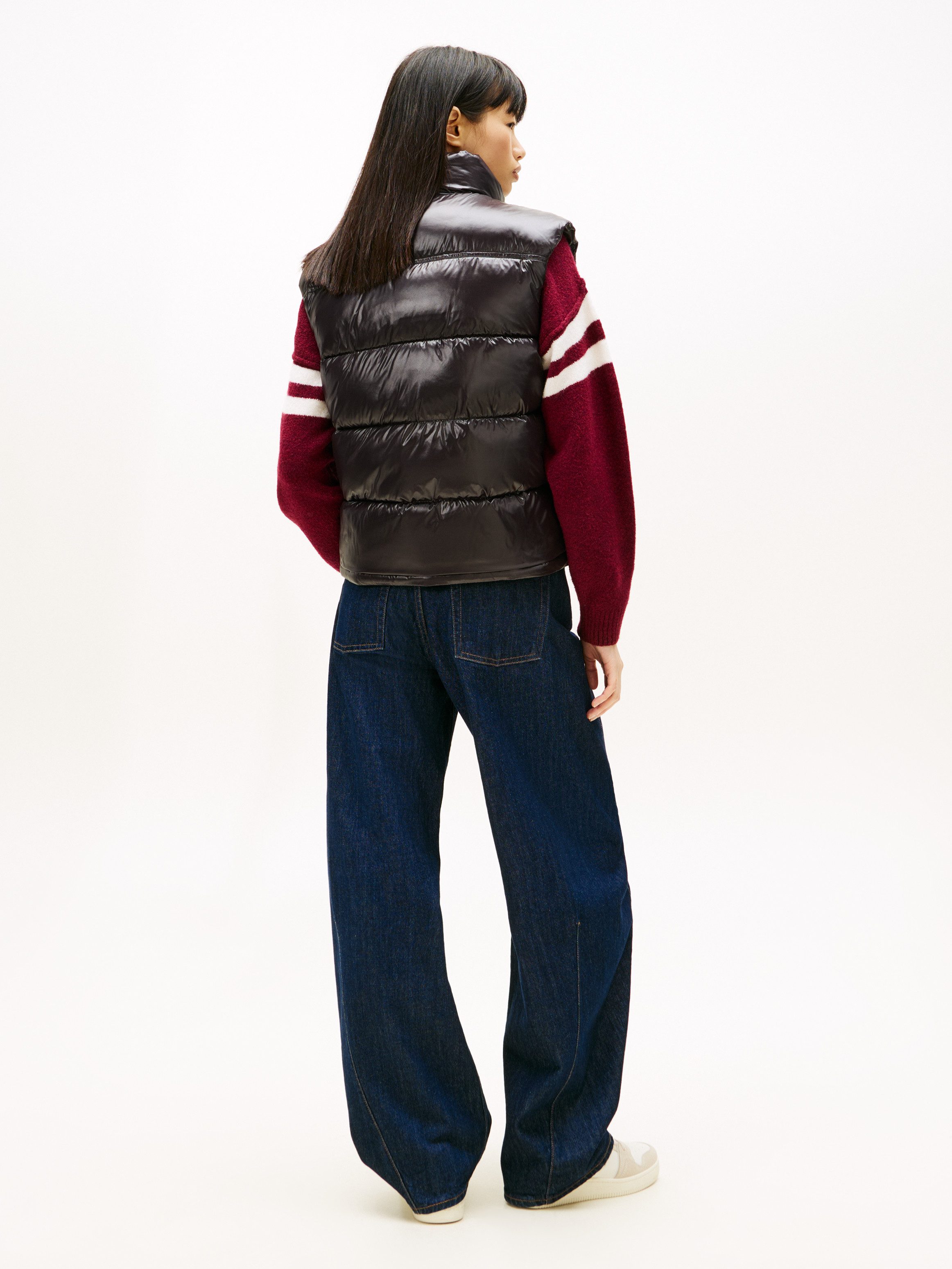 Tommy Jeans Steppweste TJW ESSENTIAL PUFFER VEST SHINY