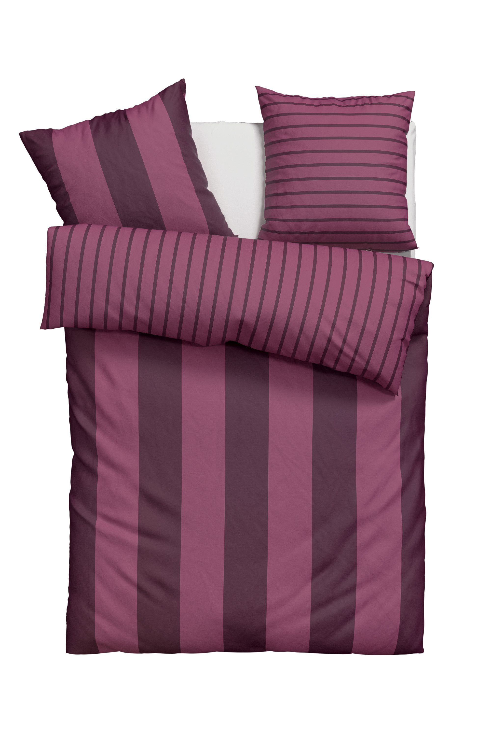 Home affaire Bettwäsche Sari, Linon, 2 teilig, in verschiedenen Qualitäten, günstig online kaufen