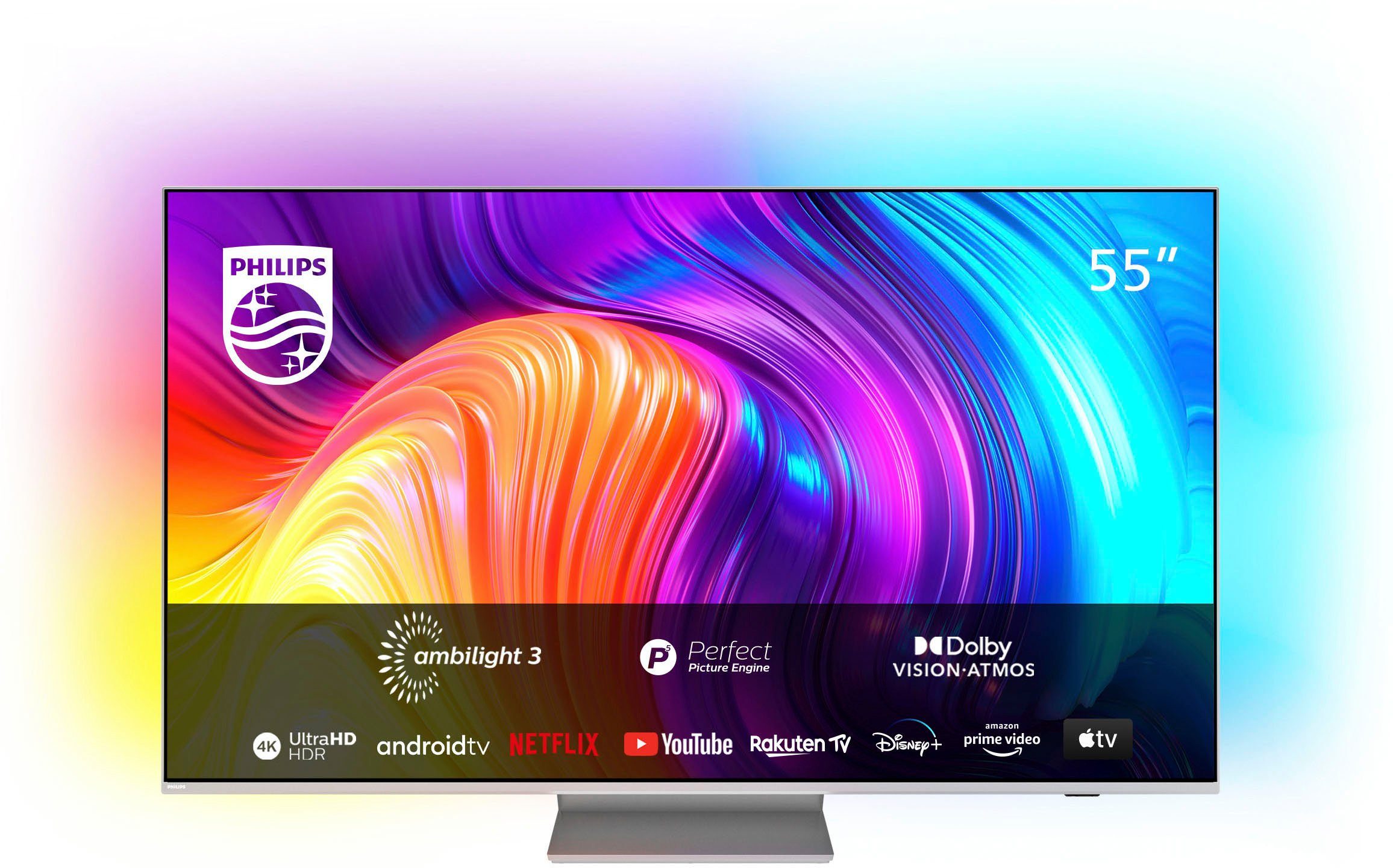 Philips 55PUS8807/12 LED-Fernseher (139 cm/55 Zoll, 4K Ultra HD, Android TV, Smart-TV)