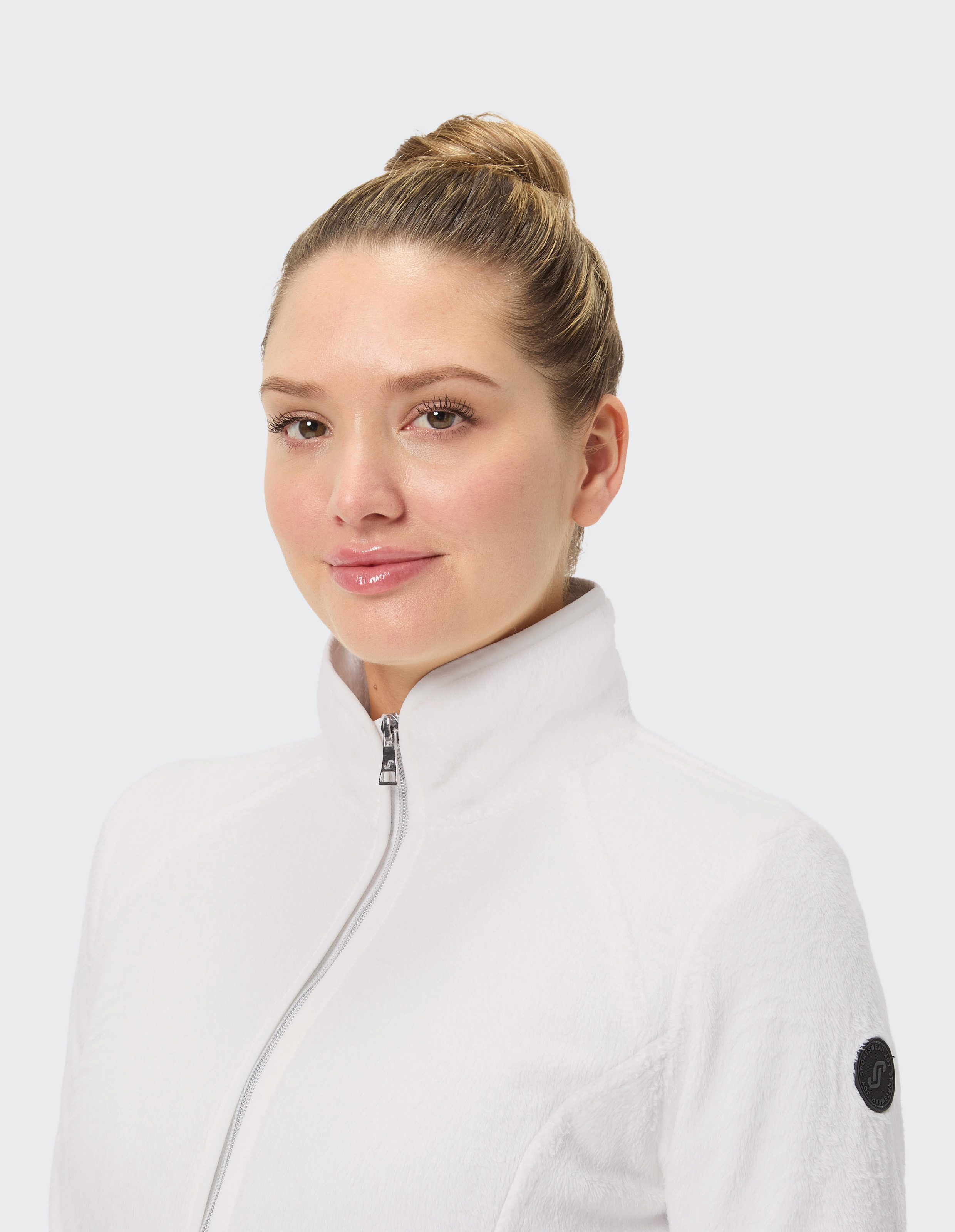 Joy Sportswear Sweatjacke SWEATJACKE MALENA mit robustem Reißverschluss, aus Polyester, in den Größen 36 bis 48