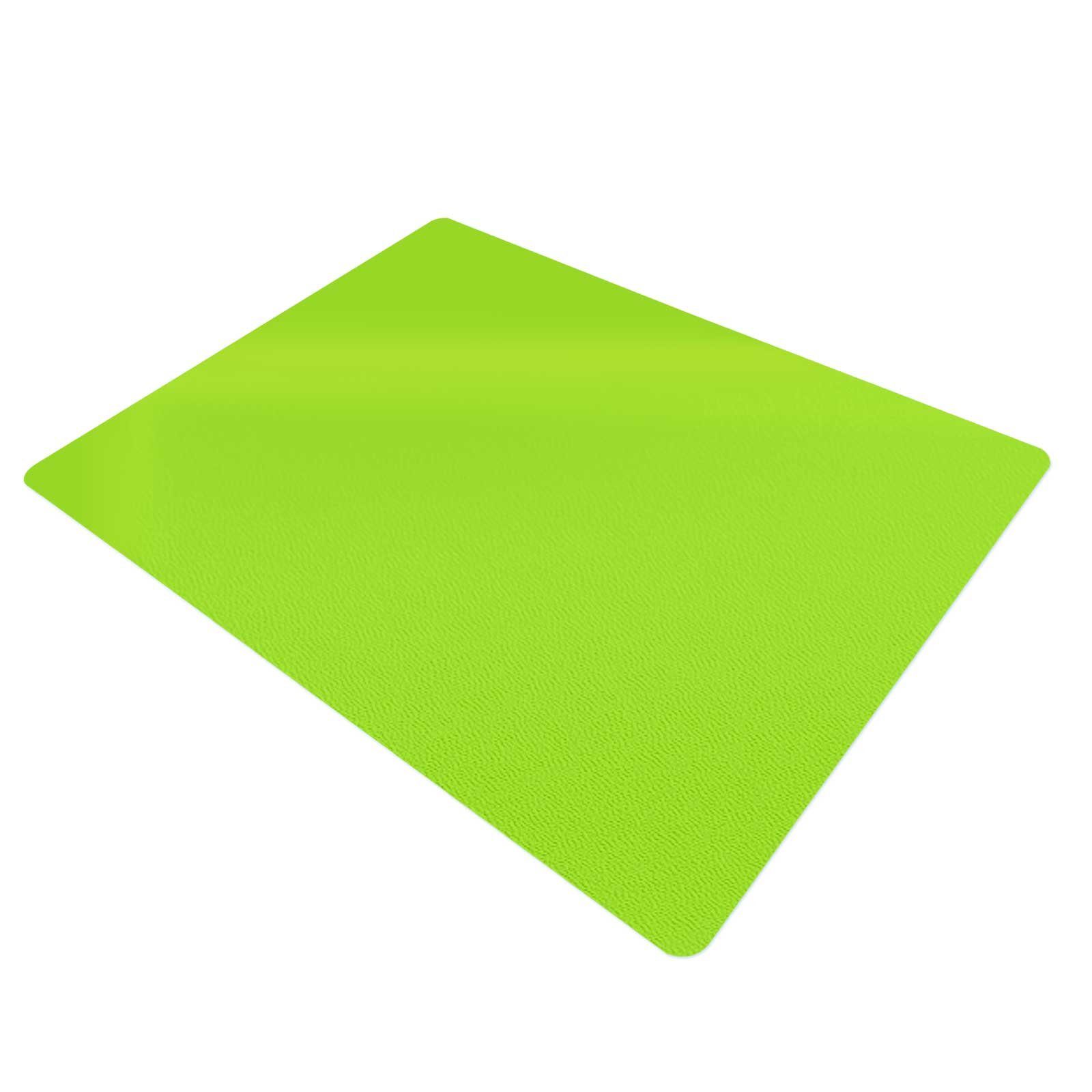 Rutschfeste Karat für Bodenschutzmatte 1,8 ca. Materialstärke: Hellgrün, Schutzplatte, 2 aus Hartböden Polypropylen, mm Größen, Unterseite,