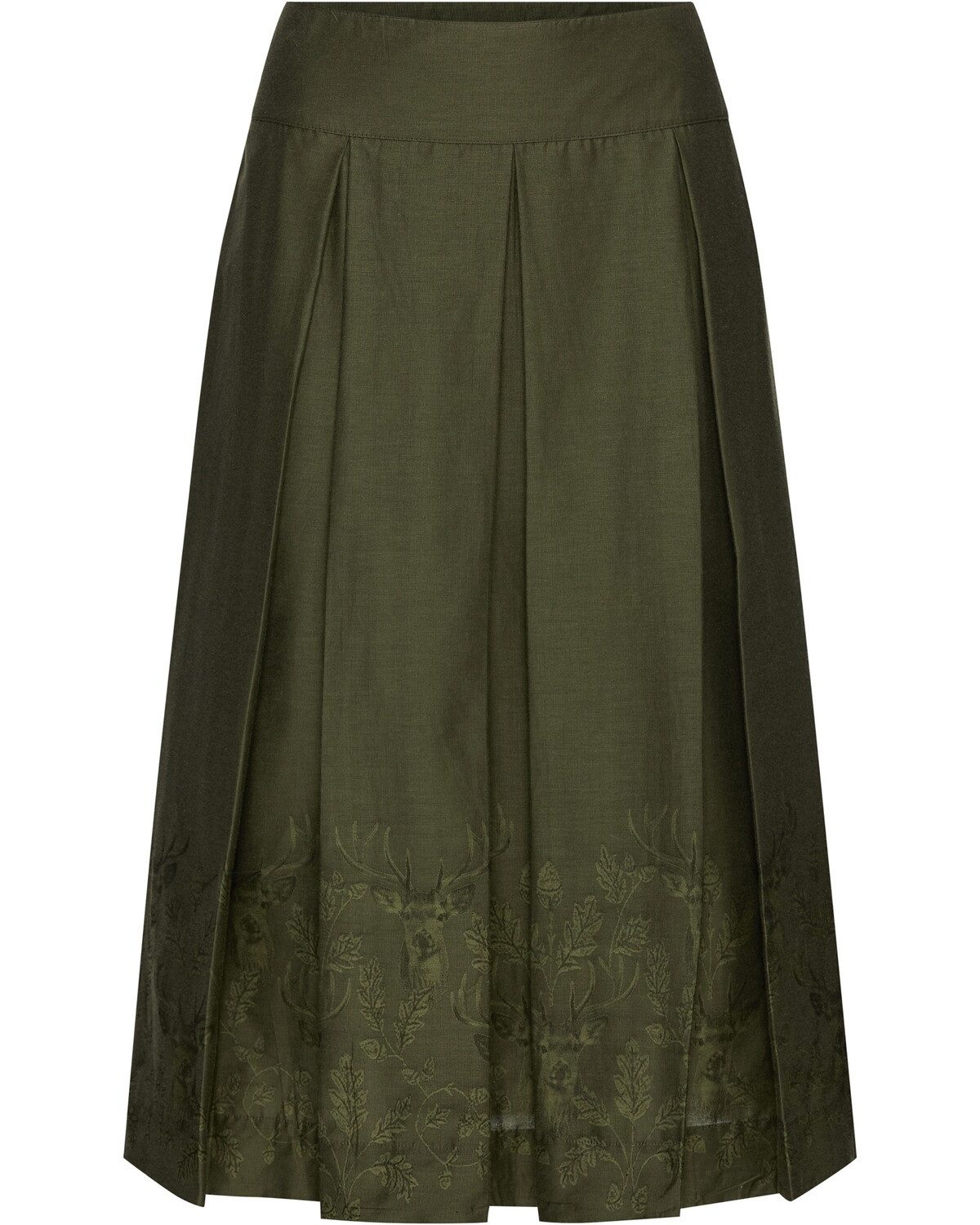 Reitmayer Trachtenrock Jacquard-Rock mit Hirschen