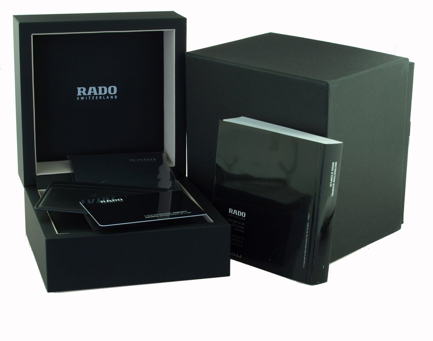 Rado R32088112 Damen Schweizer Uhr Automatik HyperChrome Uhr NEU, Glasboden