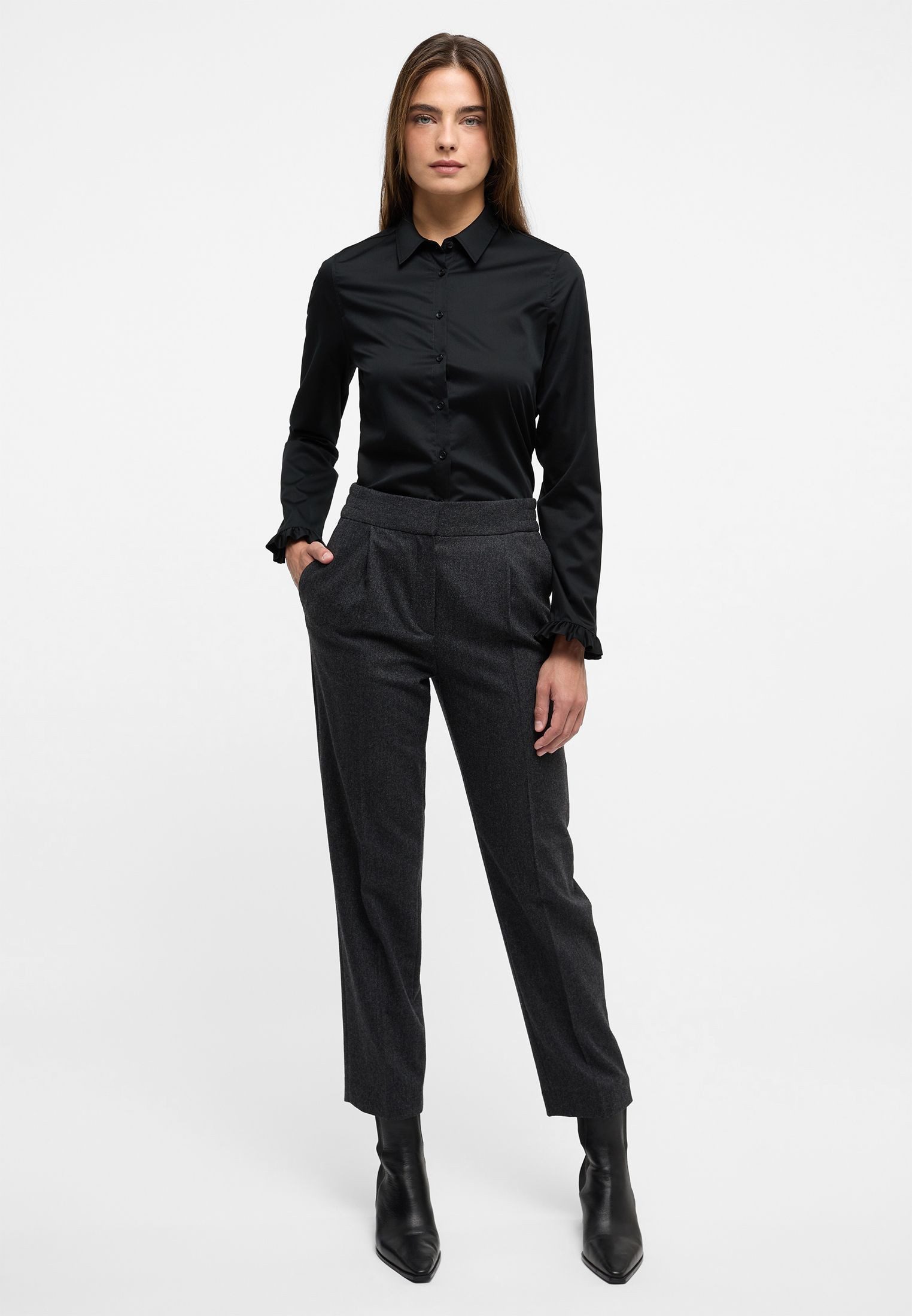 Eterna Langarmbluse günstig online kaufen