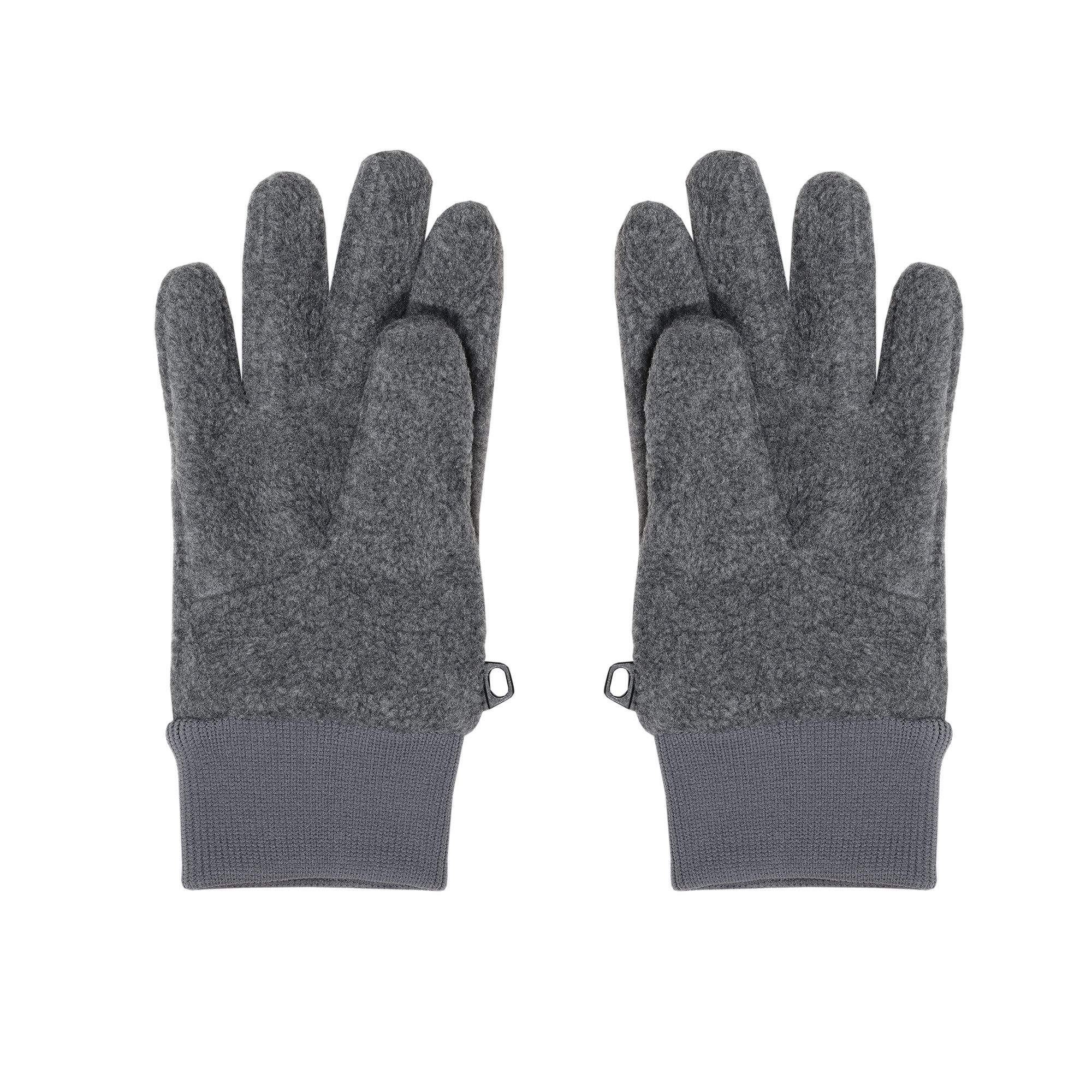 MAXIMO Fleecehandschuhe (1 Paar) Boucle-Optik, Strickbündchen, basic, weich, für alle Aktivitäten