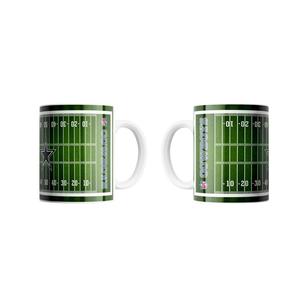 Dallas Cowboys Becher Dallas Cowboys Jumbo-Tasse „Field“ 450ml, Keramik
