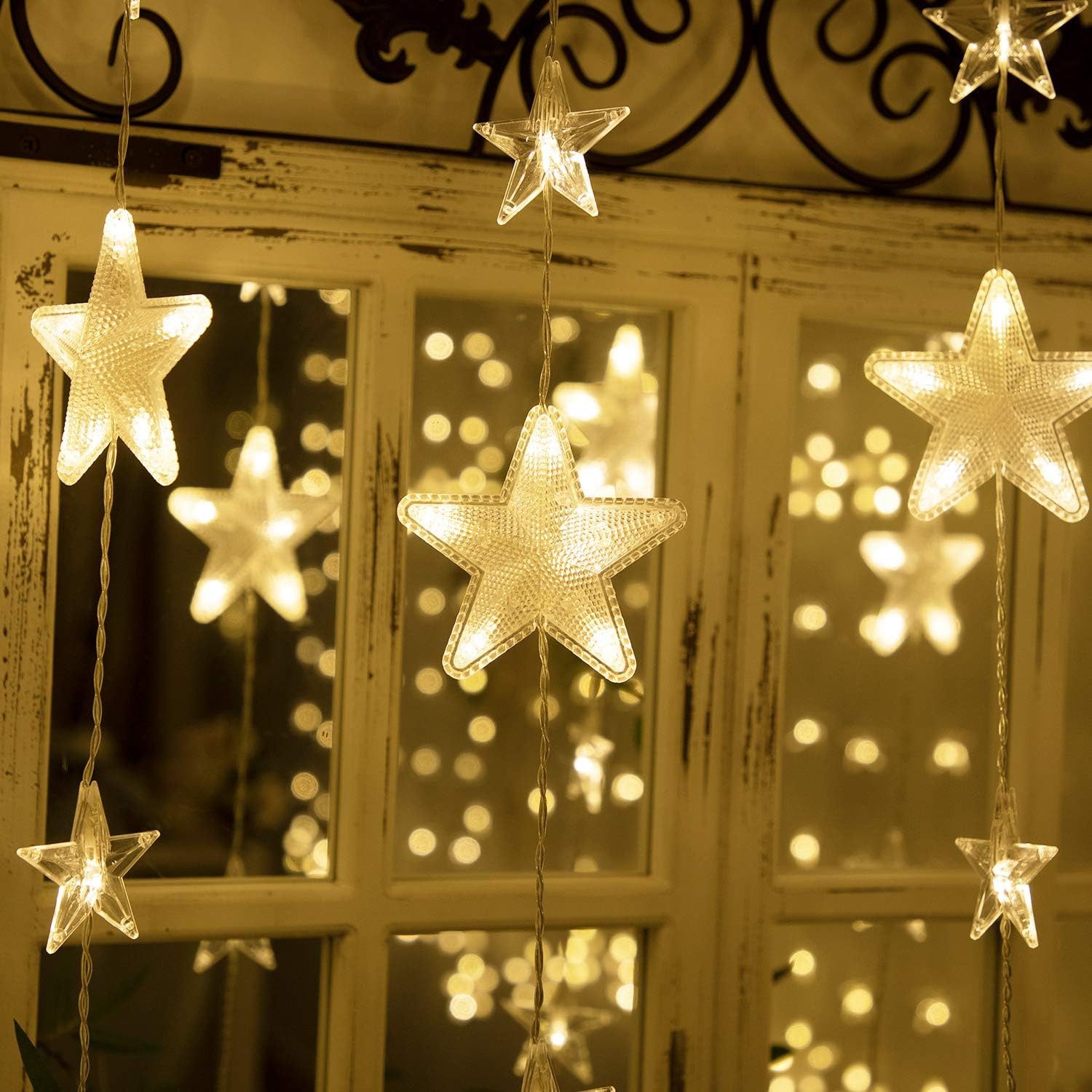 XERSEK Lichterkette 2m LED Lichtervorhang Dimmbar günstig online kaufen