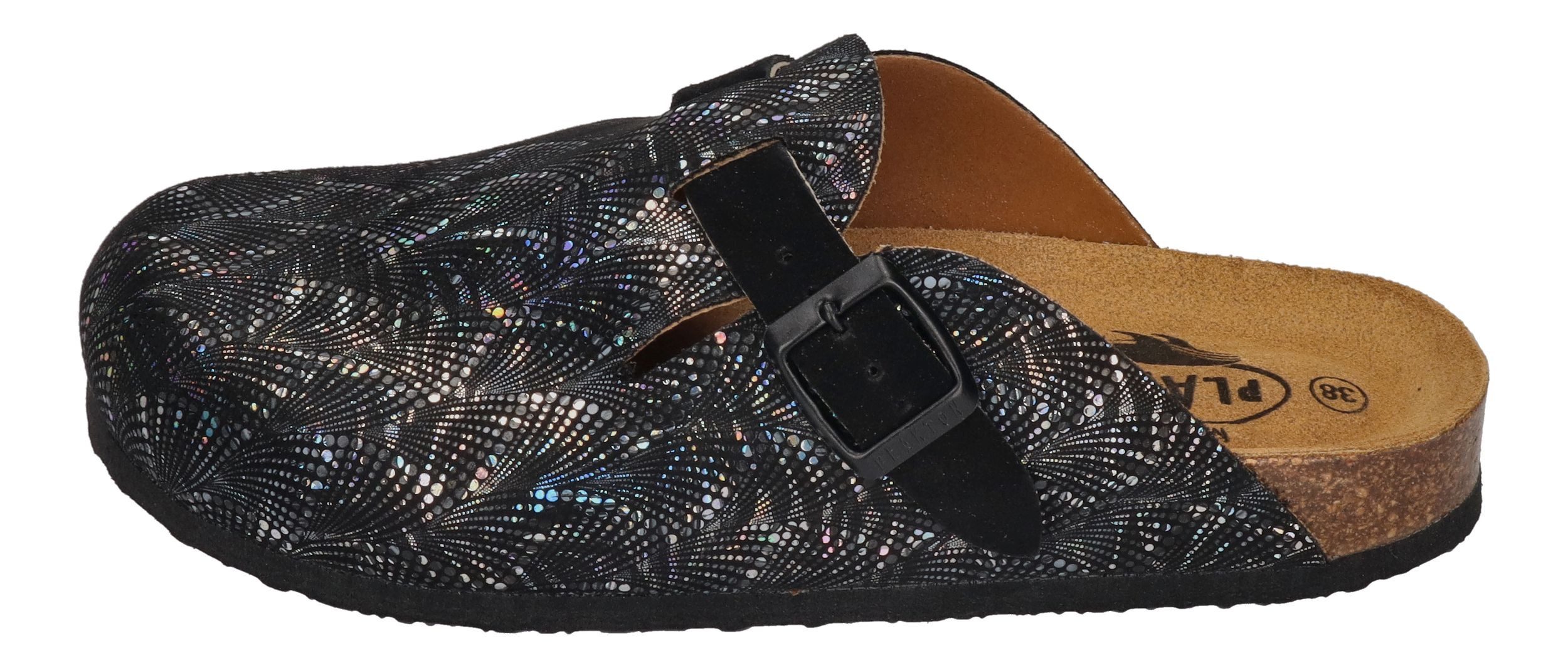Plakton BLOGG 181539 Pantolette negro negro