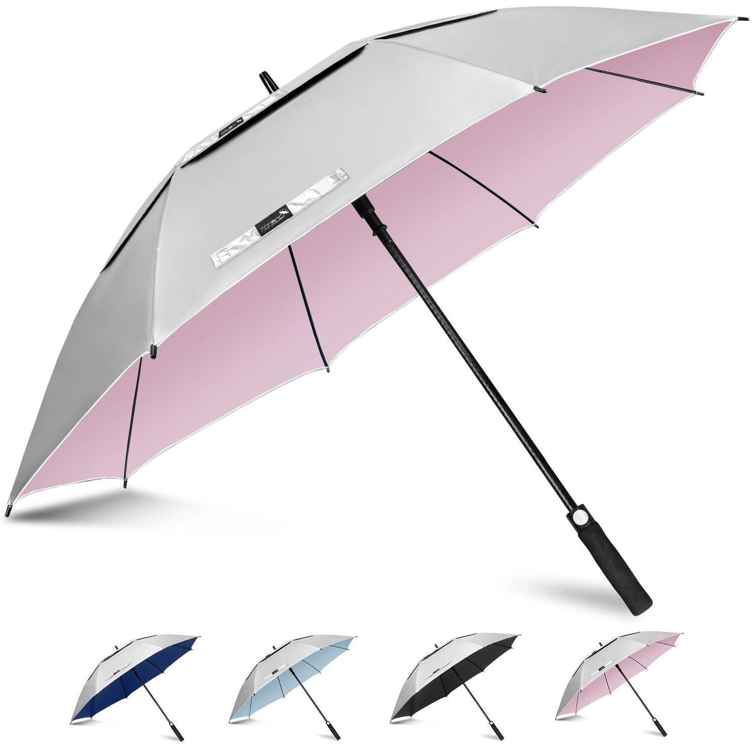 LuxusKollektion Golfregenschirm Golf Regenschirm Winddicht UV Schutz