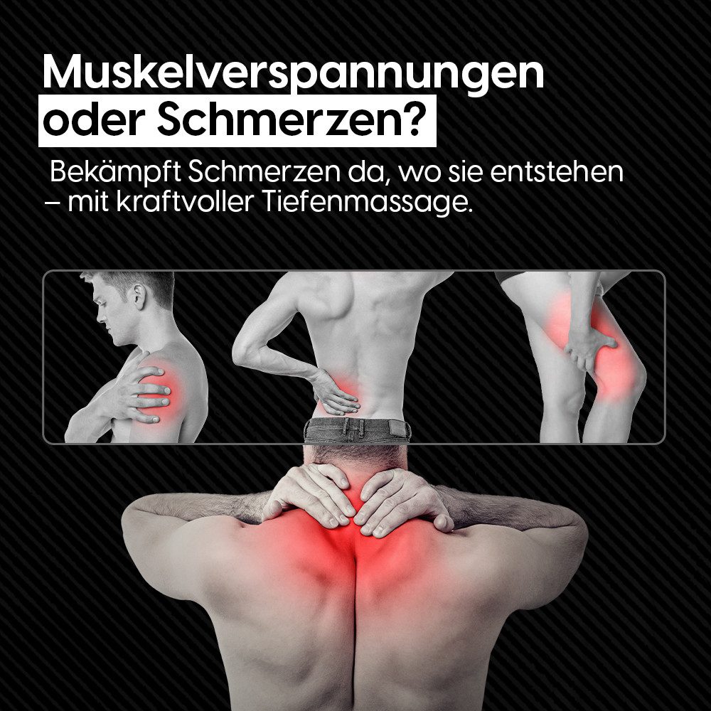 STARKFELD Massagepistole STARKGUN® Mini & Deluxe, Testsieger Massagepistole, German Engineering, Ultimate Edition, 4 Aufsätze inkl. hochwertiger Aufbewahrungsbox