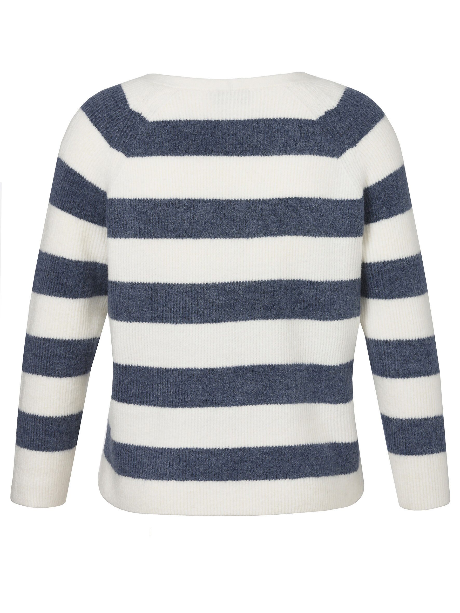 VIA APPIA DUE Strickjacke aus hochwertigem Materialmix günstig online kaufen