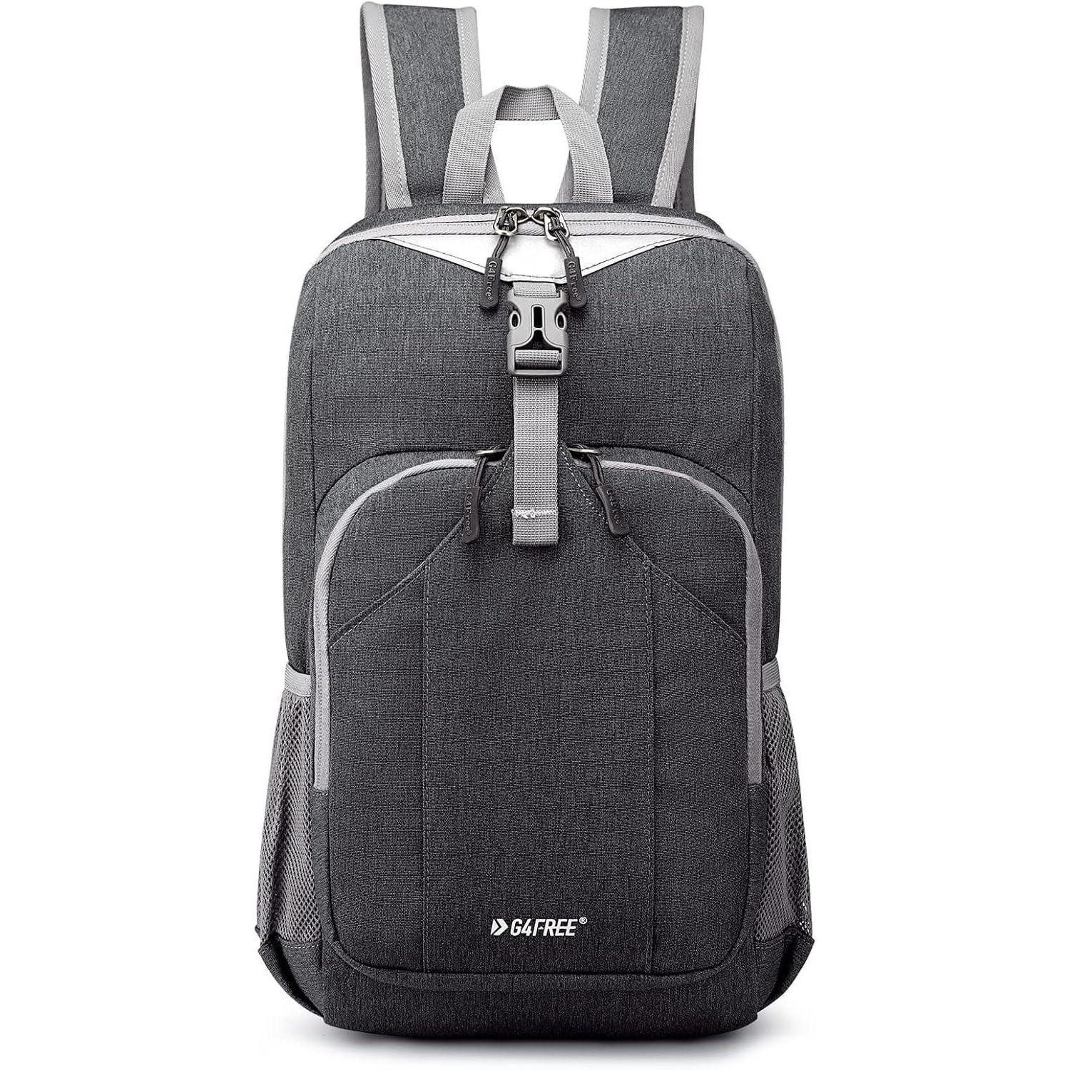 Daypack Rucksack Daypack Wandern Radfahren Reisen Männer Frauen 10L Dunkelgrau