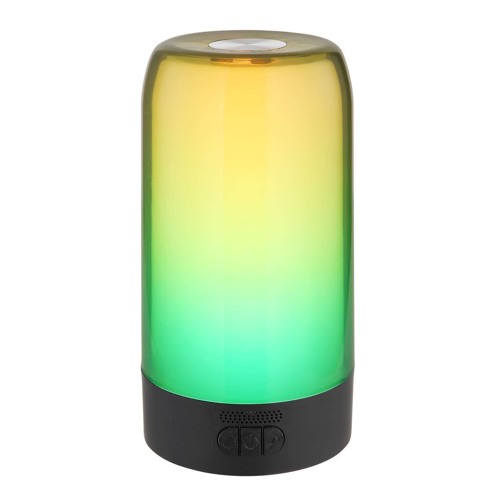 Musikbox LED Light-System, RGB integriert, Farbwechsel Farbwechsel, mit App, Smart Bluetooth Farbwechsler, Lautsprecher, bmf-versand Tischleuchte Akku fest kabellos Tischlampe Tischleuchte