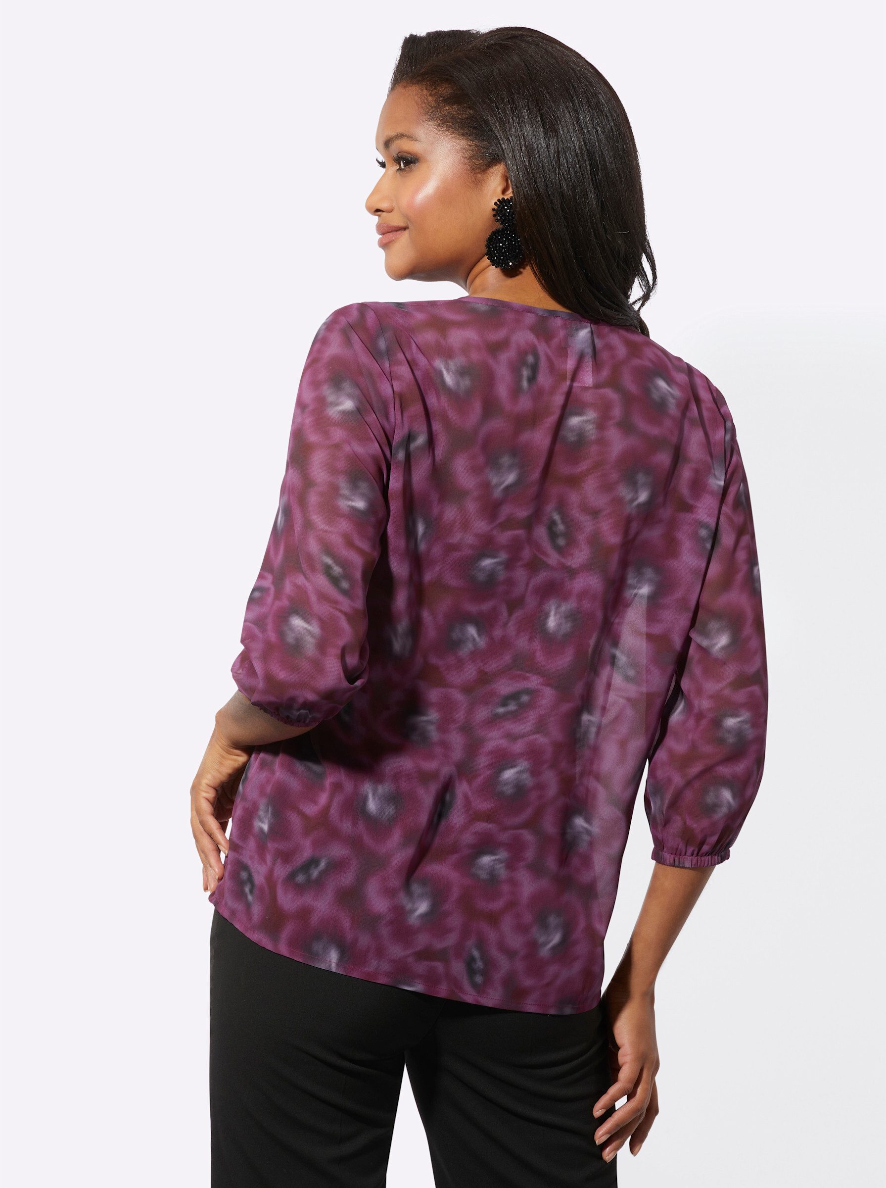 Witt Klassische Bluse Druckbluse . günstig online kaufen