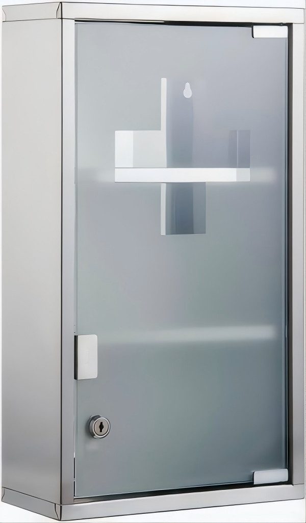 Zedelmaier Medizinschrank Abschließbarer Medizinschrank aus Edelstahl,Medik günstig online kaufen