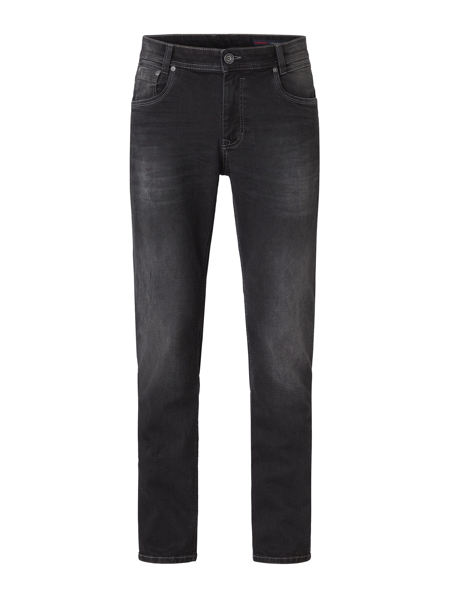 Paddock's Straight-Jeans BEN Schwarze Regular Fit günstig online kaufen