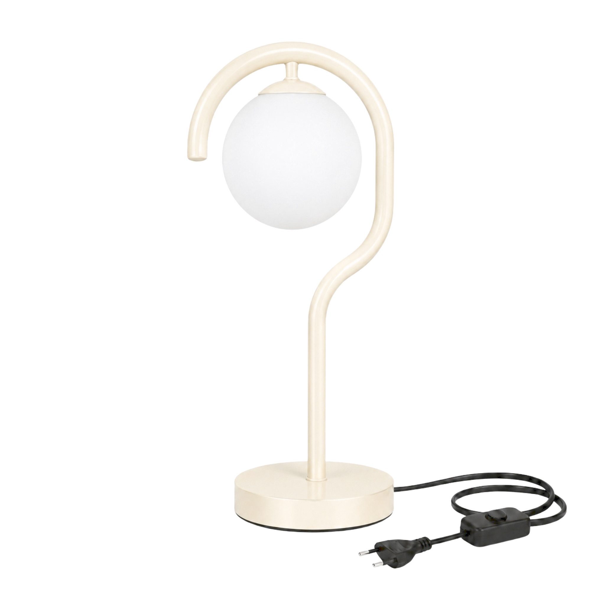 Opviq Nachttischlampe, ohne Leuchtmittel, Tischleuchte, E27, ohne Leuchtmittel, IP20