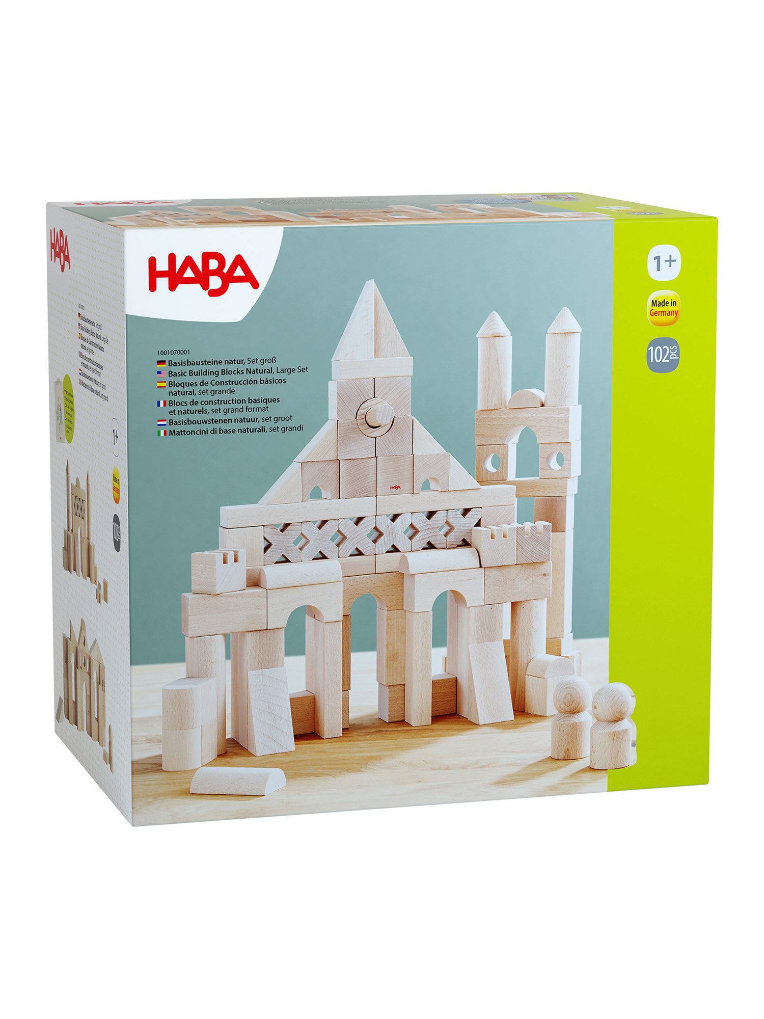 Haba Basisbausteine natur, Set groß Spielbausteine, unisex neutral