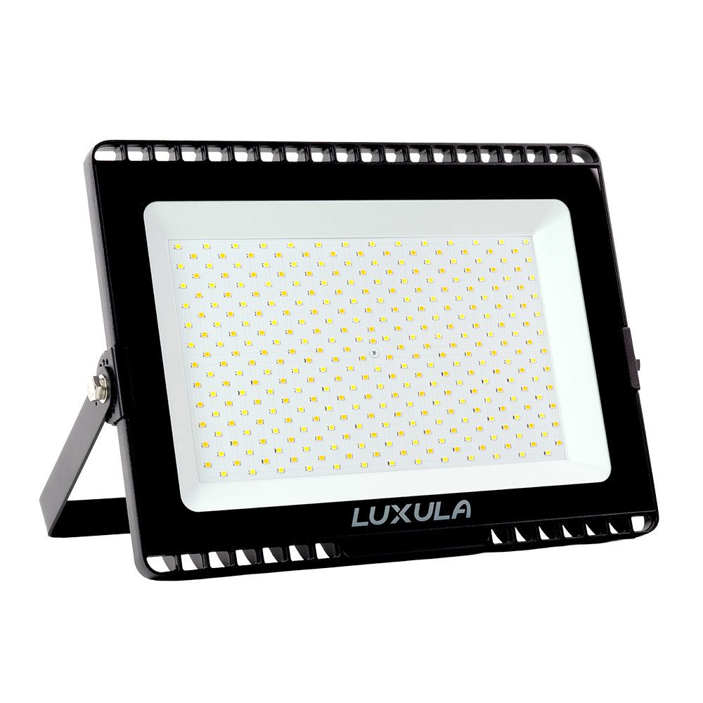 LUXULA LED Flutlichtstrahler LUXULA LED Fluter 150 W CCT einstellbar Schwarz, LED fest integriert, Farbwechsler