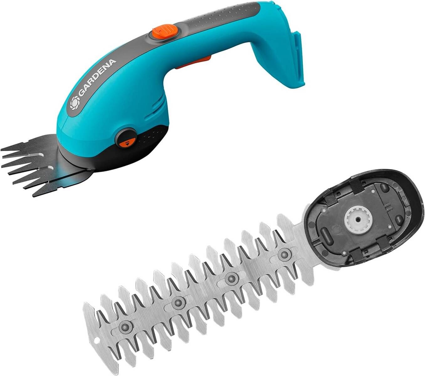 GARDENA Akku-Gras- und Strauchscherenset PowerCut 20/18V P4A Solo, (Sologerät, Ohne Akku und Ladegerät), POWER FOR ALL,Messer wechselbar,ergonomisch,leicht