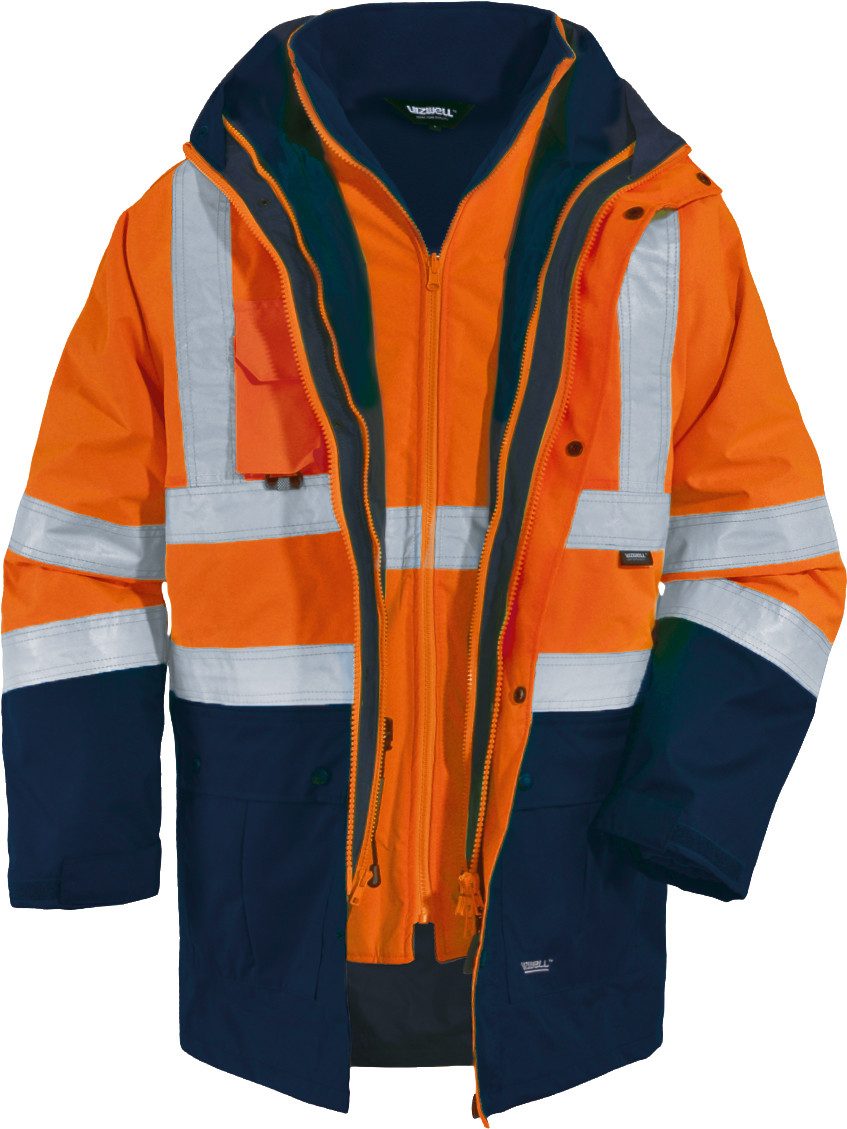 vizwell Funktionsparka 5 in1 Warnschutz Parka günstig online kaufen