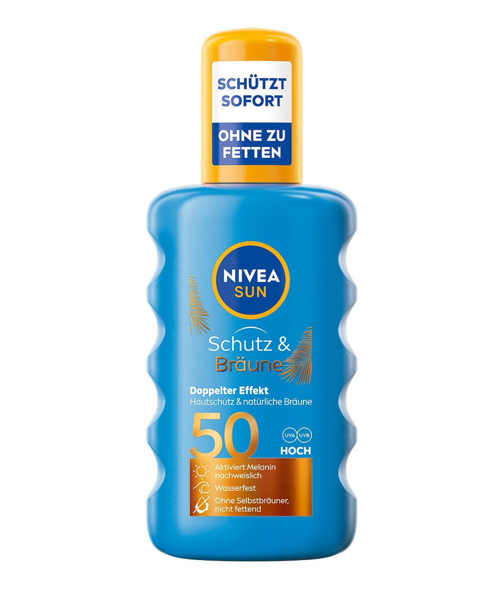 Sonnenschutzspray SUN Schutz & Bräune Spray LSF 50 200ml