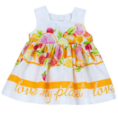 Chicco A-Linien-Kleid Sommer-Kleid (1-tlg) mit Allover-Print, A-Form, Sommerliche Look, schwingender Rock