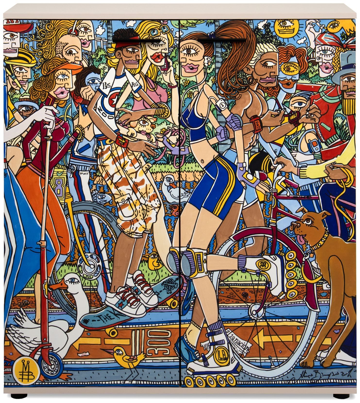 Finori Kommode, samt B x H x T ca. 100 x 110 x 34 cm