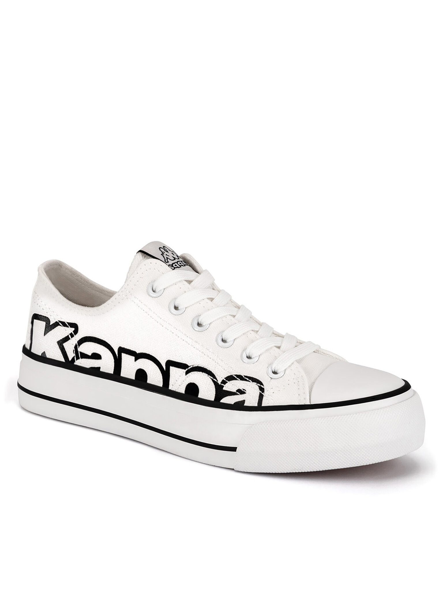 Kappa Kappa Sneakers aus Stoff Damen YL201409 Weiß Sneaker günstig online kaufen