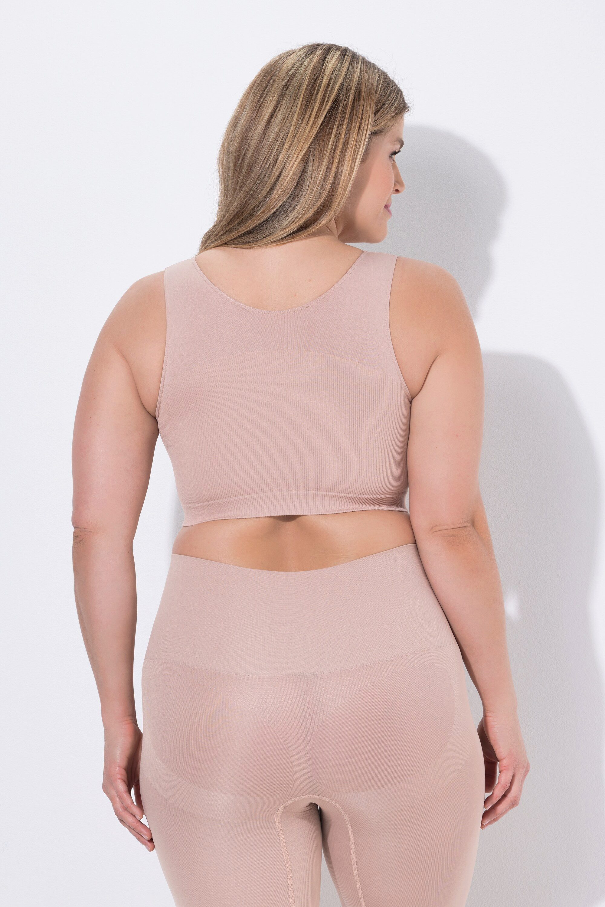 Ulla Popken Bustier Shaping-Bustier nahtlos ohne Verschluss