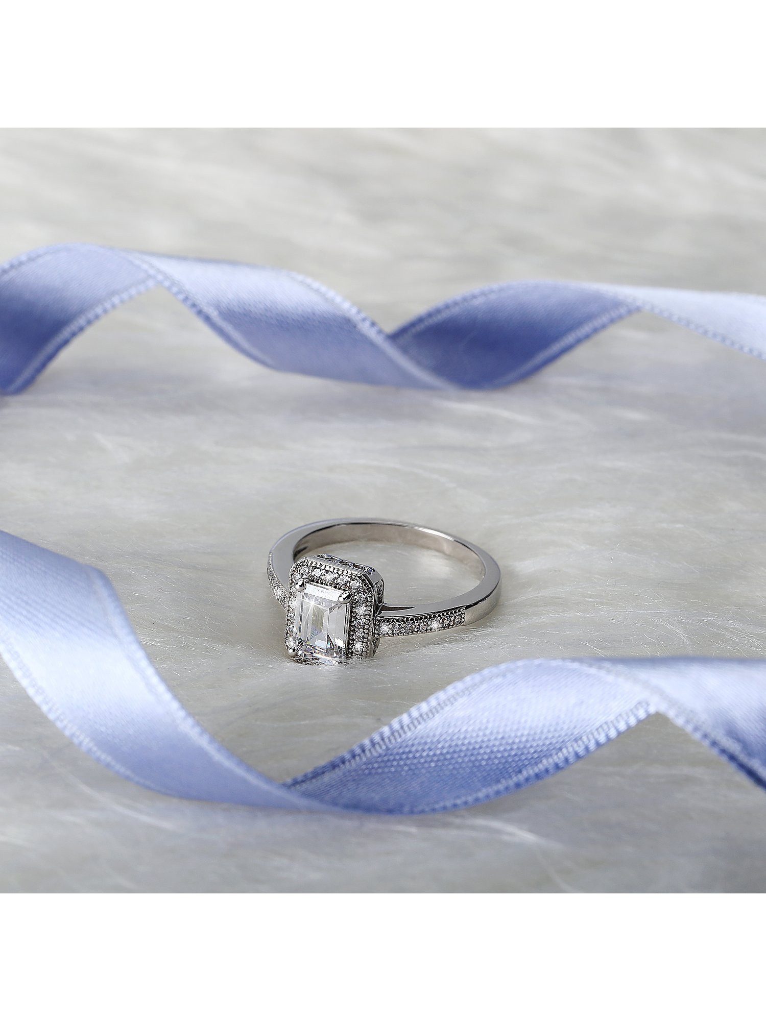 CHRIST Silberring CHRIST Damen-Ring 925er Silber, recycelt Zirkonia, Zirkon günstig online kaufen