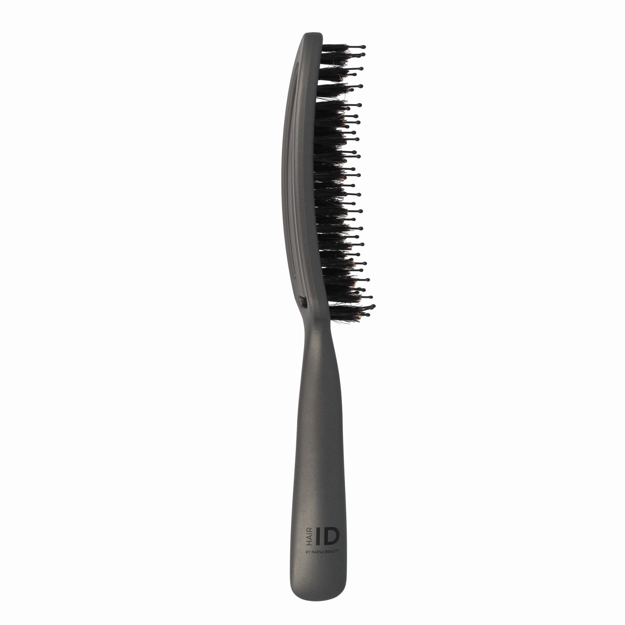 PARSA Beauty Haarkamm Hair ID Seidenglanz Spiralkamm mit Seidenprotein & Naturborsten